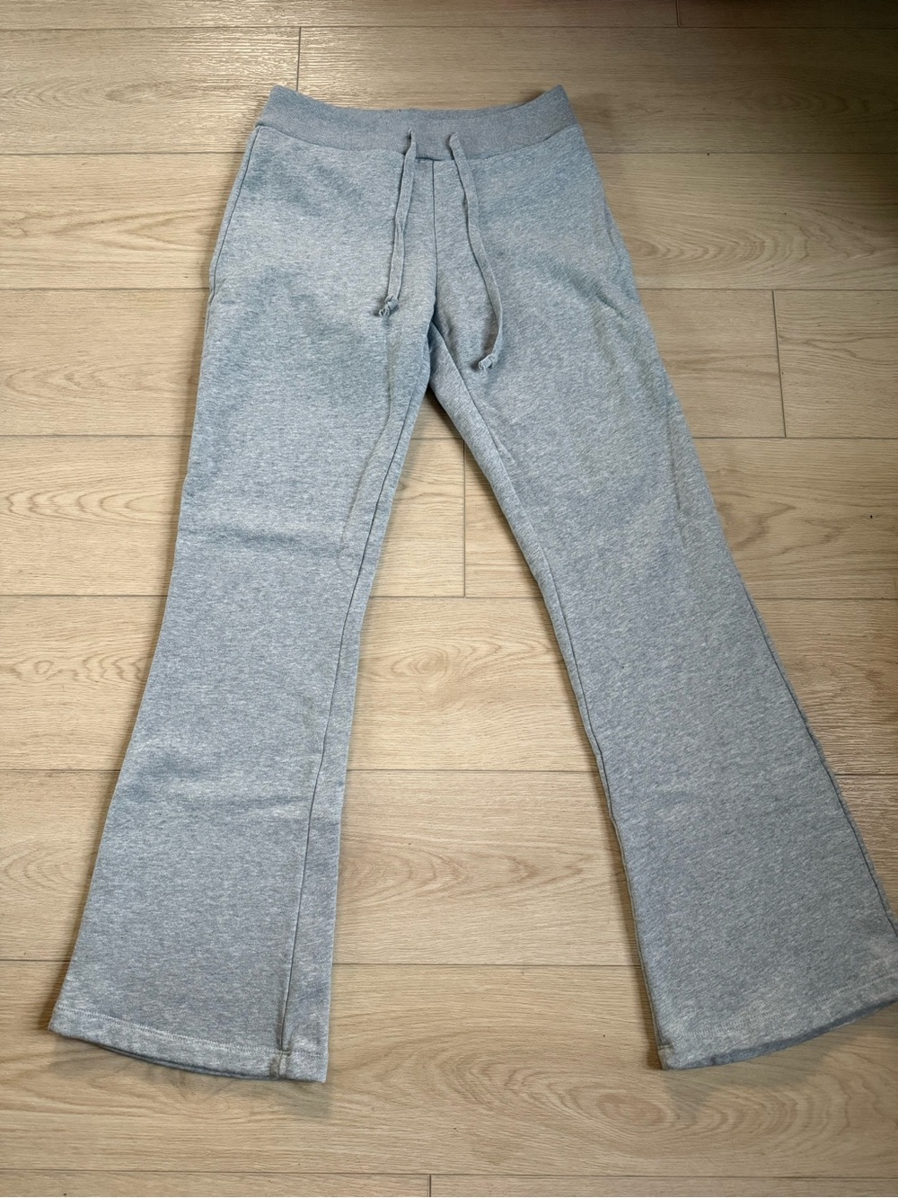 Brandy Melville grey flare sweatpants